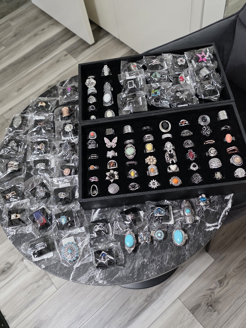 Paparazzi Rings Lot of 100